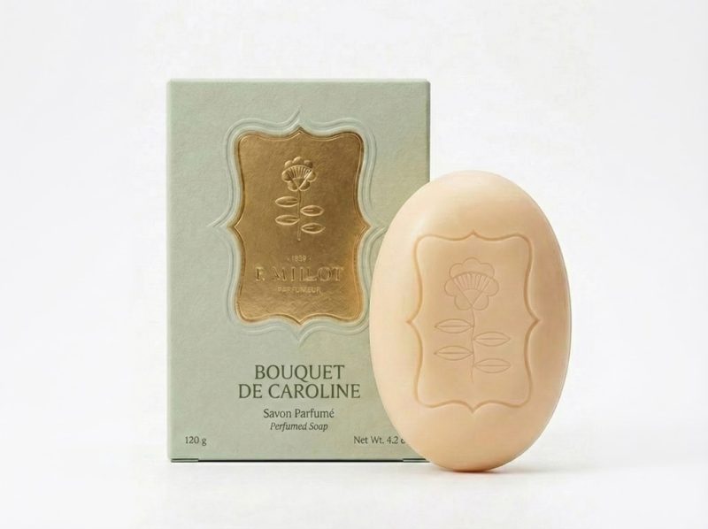 BOUQUET DE CAROLINE SOAP BY F.MILLOT